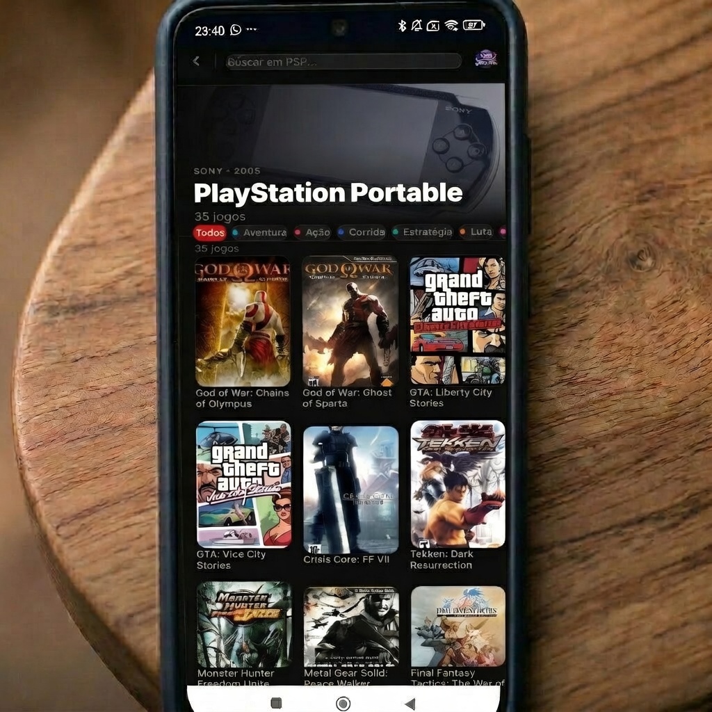 PlayStation Portable — 35 jogos