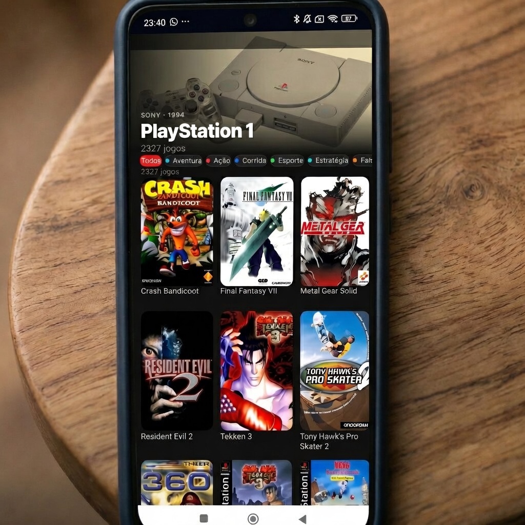 PlayStation 1 — 2327 jogos